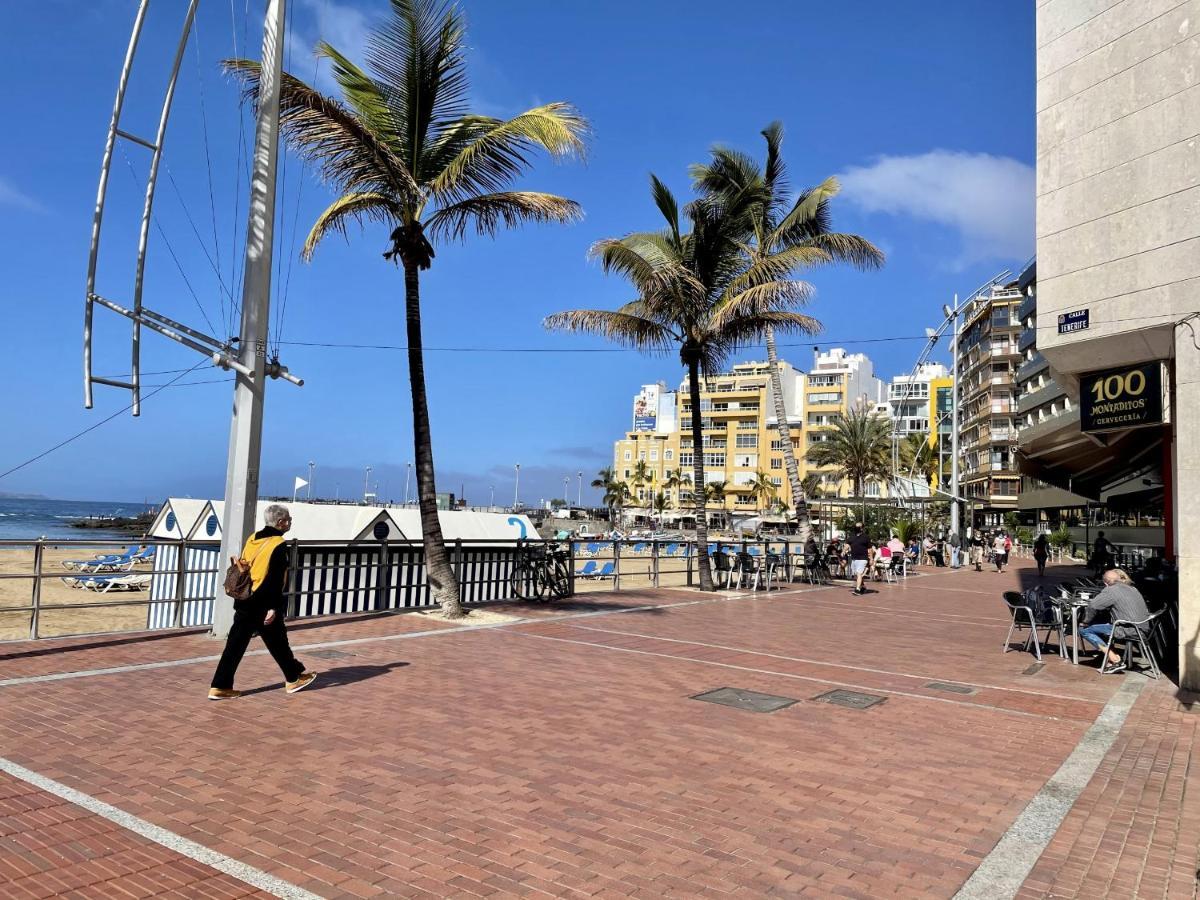 Homeforguest Listen To The Waves By Las Canteras Las Palmas de Gran Canárias Exterior foto